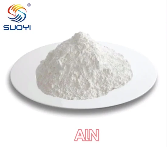 Suoyi 고순도 99.9% Aln 분말 도자기용 알루미늄 질화물 분말 Ain 분말 공장 가격 고품질 중국 Aln 10um 알루미늄 질화물 분말